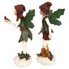 Design Toscano Santa s Victorian Holly Christmas Elves Statue, PK 2 LY710212